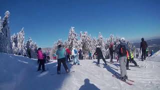 Zieleniec Ski Arena  trasy niebieskie dla początkujących 2023 [upl. by Marcela]