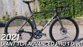 2021 Giant TCR Advanced Pro 1 Disc £3599 The Best Value Road Bike of the Year Detailed first look [upl. by Alaric]