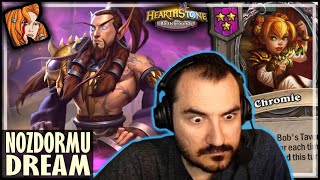 I DID THE NOZDORMU DREAM  Hearthstone Battlegrounds [upl. by Indyc]