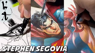 Stephen Segovia  Death Batman Superman Madelyne Pryor Gunslinger Spawn Jean Grey [upl. by Venu466]