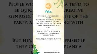 Know your Body Type as per Ayurveda Doshas  Vata Pitta and Kapha [upl. by Luapsemaj]