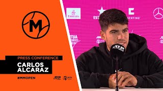 Rueda de prensa con Carlos Alcaraz  MUTUA MADRID OPEN 2024 [upl. by Pfister33]