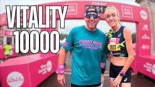 2024 Vitality London 10k with Eilish Mccolgan amp FORDY RUNS [upl. by Naiviv]