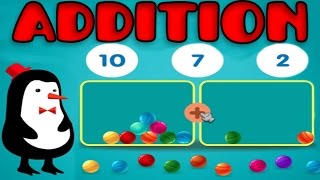 Addition With Manipulatives Basic Math Counting 1  15 Learning Game for Preschool Kids [upl. by Tidwell]