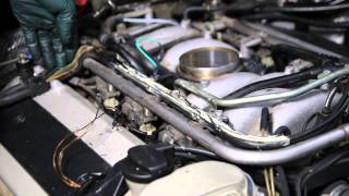 Mercedes M119 V8 Engine Inspection Part 4 Engine Wiring [upl. by Onairelav608]