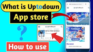 Uptodown How to use uptodown app store  Uptodown Is safe [upl. by Ybba]