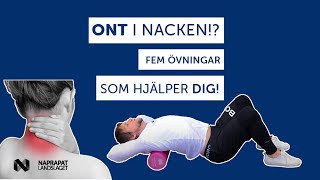 Övningar Som Hjälper vid Ont i Nacken [upl. by Brandice]