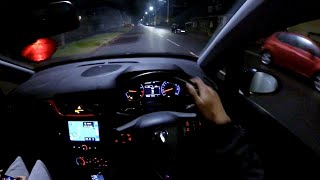 Vauxhall Corsa 2017 14 SRi ecoFLEX 88HP  POV Night Test Drive [upl. by Olonam]