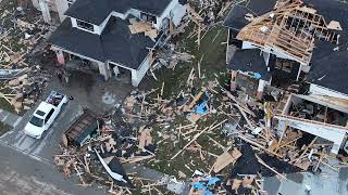 Omaha Tornado damage 4262024 [upl. by Lantha]