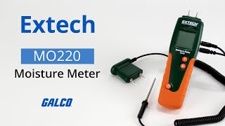 Extechs MO220 Moisture Meter [upl. by Wiggins]