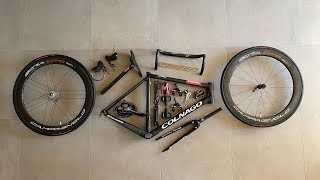 DREAM BUILD ASMR Colnago C64 rim UAE Emirates [upl. by Notnert]