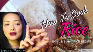 How To Cook Rice On The Stove [upl. by Aisan]