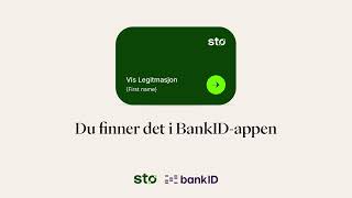 Nå får du legitimasjon på mobilen med IDkort i BankIDappen [upl. by Aehsa794]