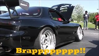 4 Rotor Turbo Rx7 huge revvvvvv [upl. by Antonietta298]