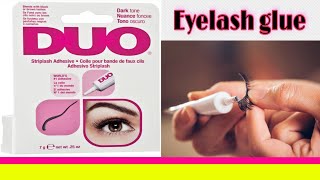 Duo Eyelash glue dark tone  Duo lash adhesive dark  Best eyelash glue for extensions  shorts [upl. by Eednil191]