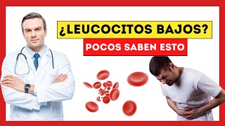 Tienes los Glóbulos Blancos Leucocitos Bajos  Ignorando esta Señal de Peligro en tu Sangre [upl. by Arotak]