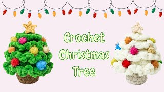 Easy Crochet Christmas Tree  Free Amigurumi Pattern for Beginners [upl. by Radman263]