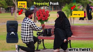 Proposing Prank With Twist  Prank In Pakistan  TheCrazyLegend [upl. by Bacchus]