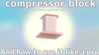 Rickje finally added compressor block and its game changing plane crazy [upl. by Mihe]