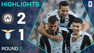 UDINESELAZIO 21  HIGHLIGHTS  Lucca and Thauvin seal massive win for hosts  Serie A 202425 [upl. by Bridget]