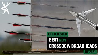 Best Crossbow Broadheads Of 2021  Field Test [upl. by Sinnaoi86]