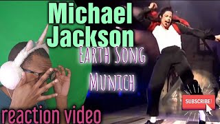 Im a bucket of Water Michael Jackson Earth Song Live Munich 1997 REACTION Video [upl. by Hacker227]