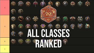 BG3 Class Tier List [upl. by Anjanette]