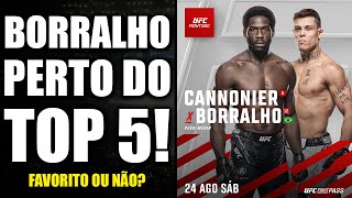 CAIO BORRALHO TEM CHANCE DE OURO NAS MÃOS CAIO BORRALHO VS JARED CANNONIER  UFC [upl. by Dulcy]