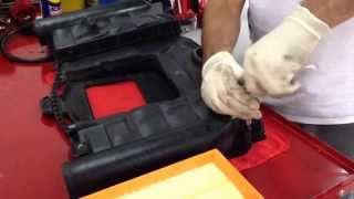 How to change the air filters on a Mercedes C300 [upl. by Naid]