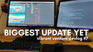 Adding FIVE New Levels to Our Indie Platformer  Vibrant Venture Devlog [upl. by Wendell]