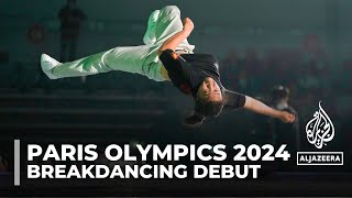 Breakdancing makes games debut Only new sport to feature at these Olympics [upl. by Eanad]