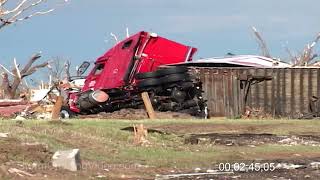 Archive Footage  Greensburg Kansas EF5 Tornado Aftermath 5102007 [upl. by Rosetta]