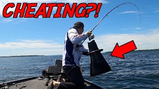 Should This Be ILLEGAL In Bass Fishing Tournaments [upl. by Aihseyn]