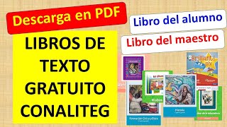 Maestro mx DESCARGA los LIBROS DE TEXTO GRATUITO en PDF CONALITEG SEP ciclo escolar 2020  2021 [upl. by Rehpotsirhc]