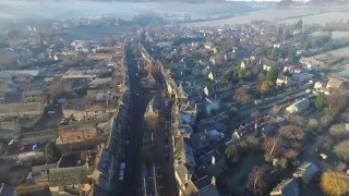 A cold winter morning in Chipping Campden Cotswolds [upl. by Odicalp]