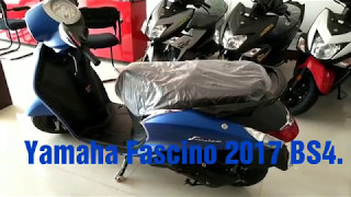 Yamaha Fascino 2017 Bs4  Whats new Attractive But Ride safe click link [upl. by Yerok362]