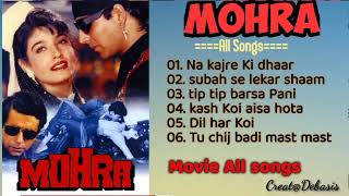 Mohra 1994 Movie Songs Mohra all Songs Jukebox [upl. by Eicyak]