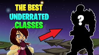 AQW TOP 5 BEST UNDERRATED CLASSES THAT NOBODY USES 2023 [upl. by Zales677]