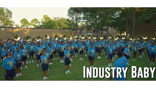 Industry Baby Full Band 🤯  Southern University “Human Jukebox” Marching Band  Pep Rally Miles [upl. by Etterual]