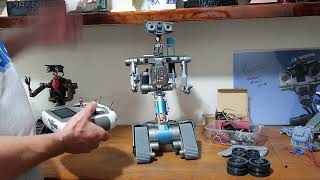 Johnny 5 screen accreate Toy version update [upl. by Platon629]