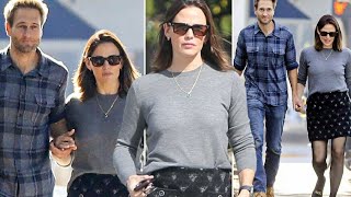 Jennifer Garner and Boyfriend John Miller Hold Hands on Walk in LA jennifergarner hollywood [upl. by Yrad]