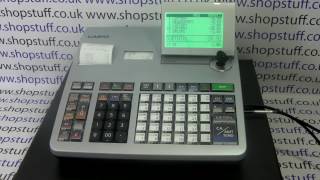 CASIO SES3000 Cash Register [upl. by Quinton847]