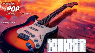 Romantic Pop Song structure 3 min Backing Track [upl. by Beckman]