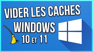 🗑️ VIDER LES CACHES amp FICHIERS TEMPORAIRES Windows 10 amp 11 [upl. by Ahsuat]