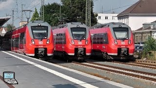 Ansbach  BR 115 mit IC  Nürnberger SBahn  ICE  BR 440  Güterzüge [upl. by Torrie373]