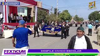 Desfile Cívico Escolar 2024 FEXTICUM [upl. by Trixie331]