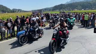 European Bike Week 2023 Faak Am See Parade Vol3 Harley Treffen [upl. by Anerb]