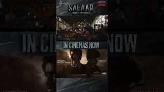 Salaar In Cinemas Now  Prabhas  Prithviraj  Prashanth Neel  Ravi Basrur  Hombale Films [upl. by Riannon479]