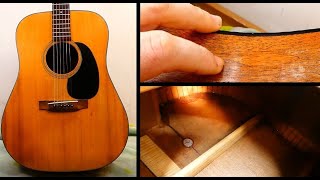 1961 Martin D18 a History of Repairs [upl. by Ttoille268]