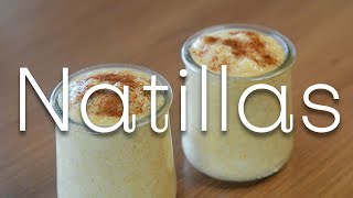 DELICIOUS Natillas Recipe  CREAMY SOFT AIRY Egg Pudding with Cinnamon and Vanilla [upl. by Carothers113]